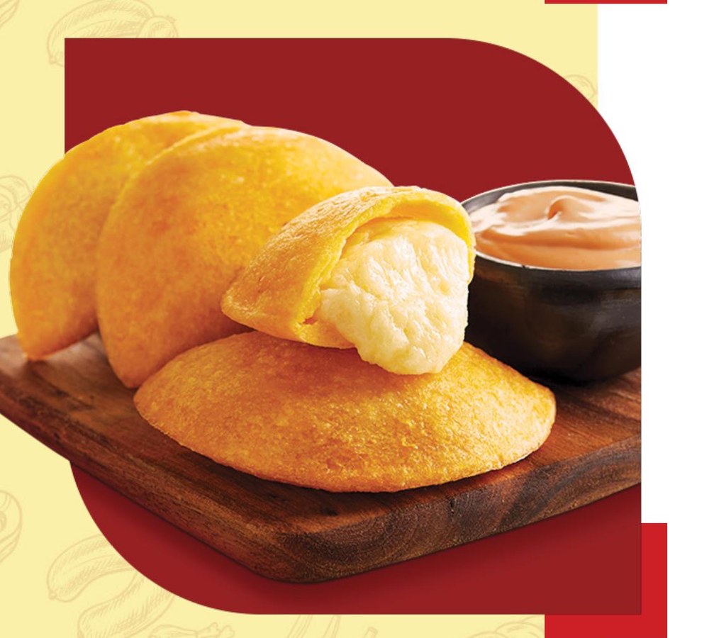 Colombian cheese empanada wholesale product from Alimentos de Mi Tierra